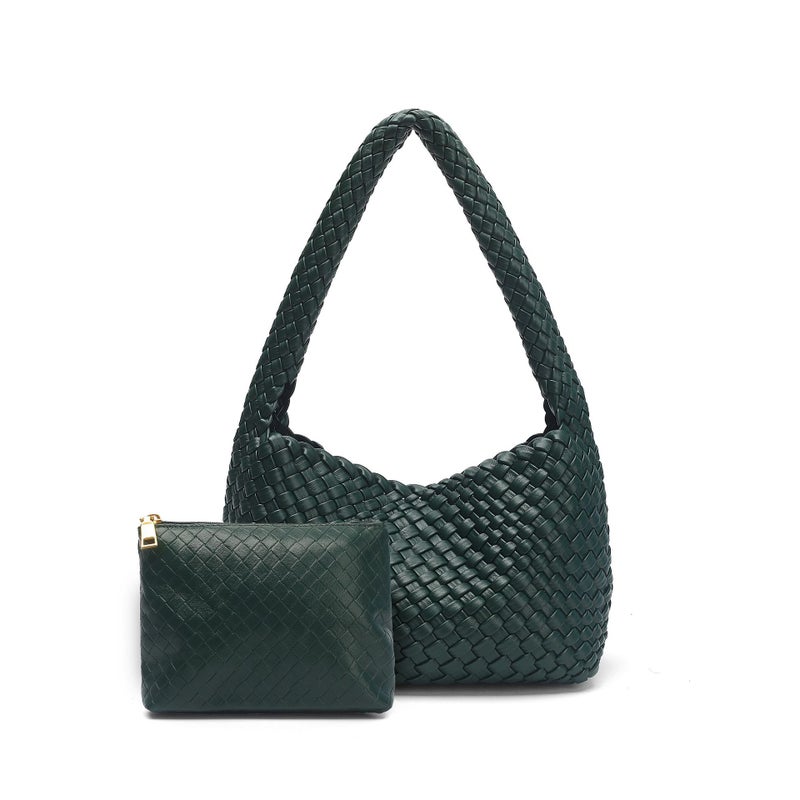 Explosions Shoulder Bag Hand-Woven Women'S Bag Underarm Bag 24 Years New Advanced Letter Bag Portable Lunch Box Bag - Image 1
