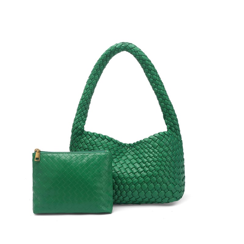 Explosions Shoulder Bag Hand-Woven Women'S Bag Underarm Bag 24 Years New Advanced Letter Bag Portable Lunch Box Bag - Image 2