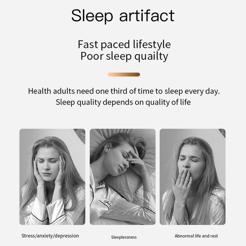 Silicone Lanyard Sleeping Instrument Hand Hold Microcurrent Physical Improvement Sleeping No Harm Sleep Aids for Stress Anxiety Depression Sleeplessness - Image 5