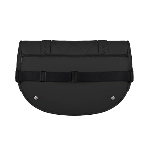 LUNDA Luxury Car Neck Pillow Car Travel Neck Rest Pillows Seat Cushion Support Napa Leather for Mercedes Benz S-Class headrest (Black - Image 3