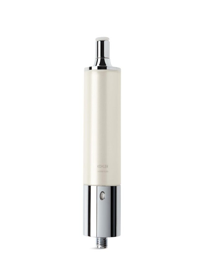 Kohler 30646-CP Aquifer Shower Water Filtration System, Reduce Chlorine and Odor, Includes Filter Replacement, Polished Chrome - Image 1