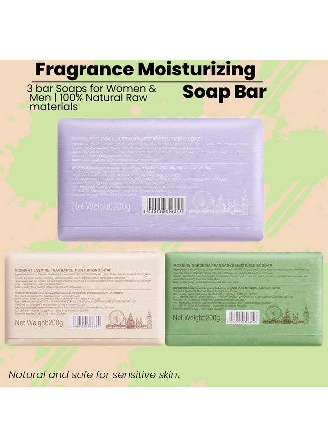 YESUN Fragrance Soap Big Brick Of Soap Barmade With Organic Oils For Face Body And Hair1.3Lb(21Ounce) Moisturizing Clean Multifoam With Soap Saver Bag (3 Scents) - Image 4