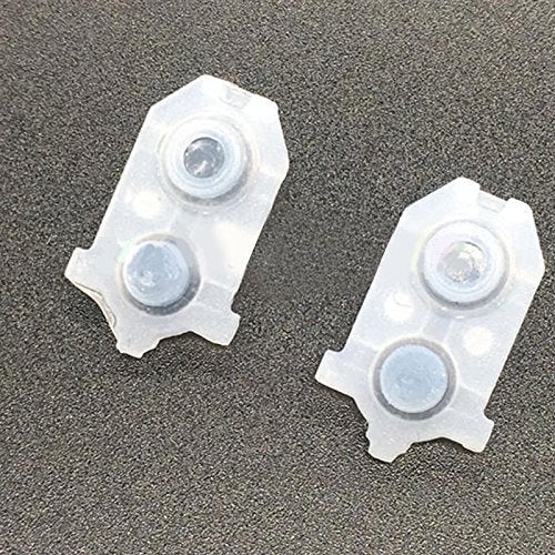 Ambertown 1 Pair Silicone Conductive L1 R1 L2 R2 Buttons Rubber Pads for PS4 1200 Replacement - Image 2
