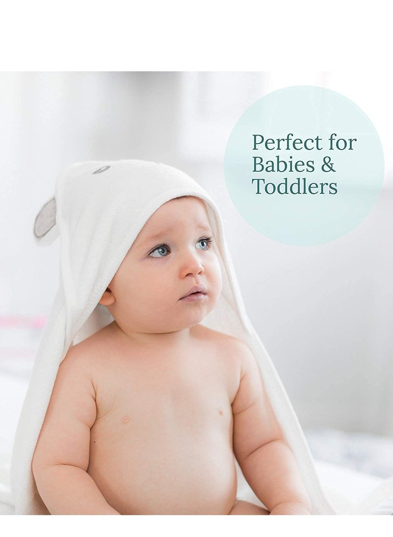 Soft Bath Towel with Bear Ears for Babie, Toddler, Infant - Ultra Absorbent  - Image 3