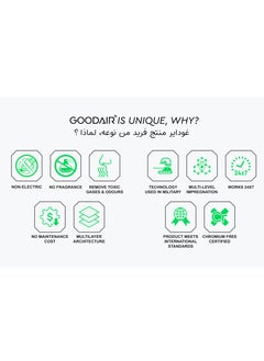 جودير رويال جهاز تنقية هواء السيارة الداخلي بالكربون المنشط  - Image 5