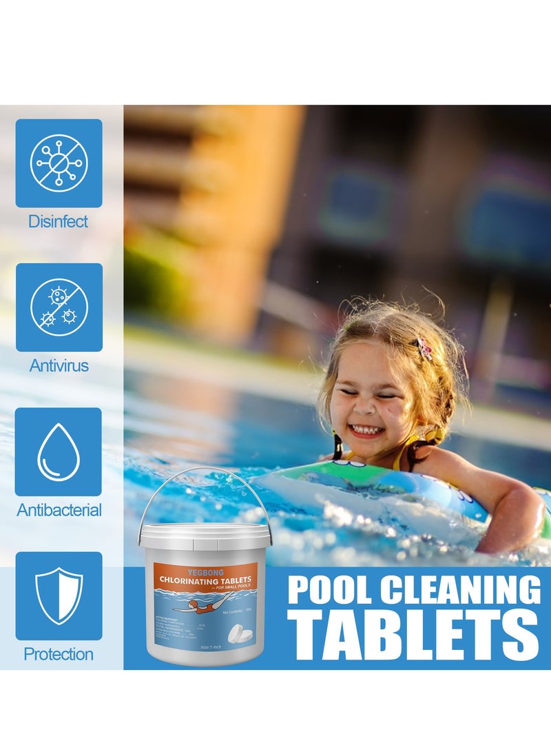 YEGBONG Chlorinating Tablets Clear Pool Cleaning Tablets - Image 2