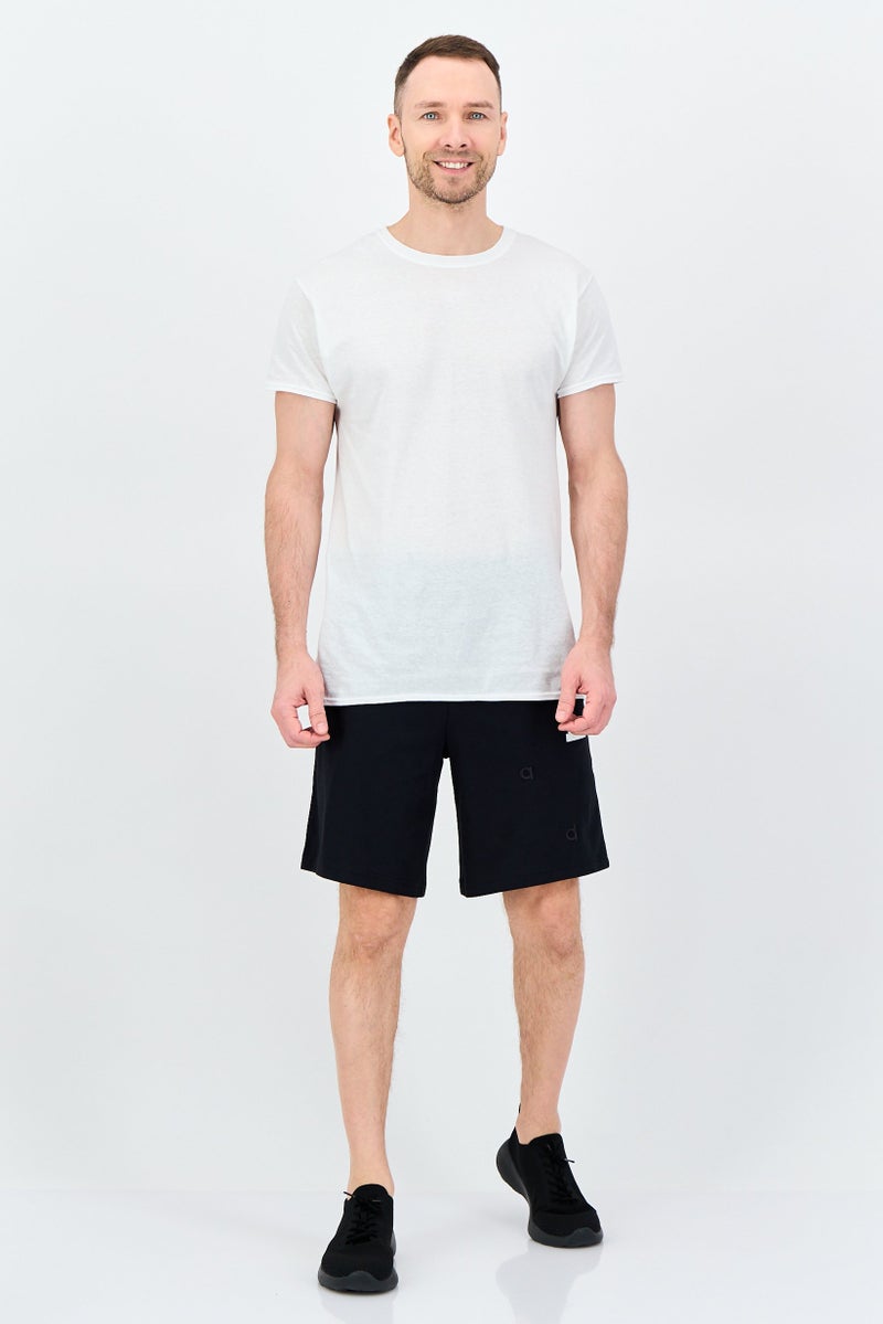 Adidas Men Sportswear Fit Outdoor Shorts, Black - Image 3