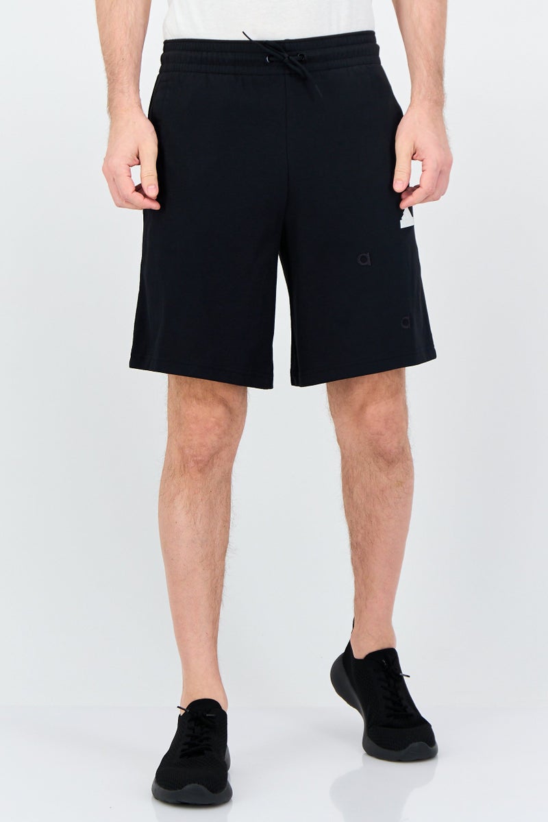 Adidas Men Sportswear Fit Outdoor Shorts, Black - Image 1
