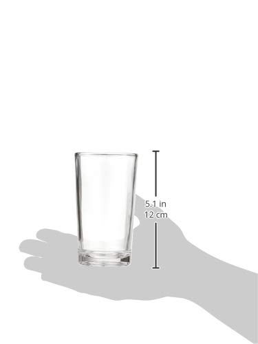 Yera Glass Tumblers 250 ml Set of 6 Transparent Durable Stylish Perfect for Water Juice Cold Drinks or Other Beverages Ideal for Everyday Use Special Occasions Dishwasher Safe - Image 3