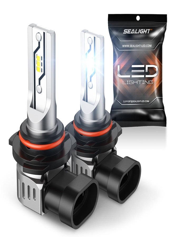 SEALIGHT H10 LED Fog Light Bulbs or DRL, 10000LM 9140 9145 Fog Lights LED Bulbs 600% Brightness Upgrade, 1:1 Size 100% Successful Installation for Trucks Cars, Pack of 2… - Image 1
