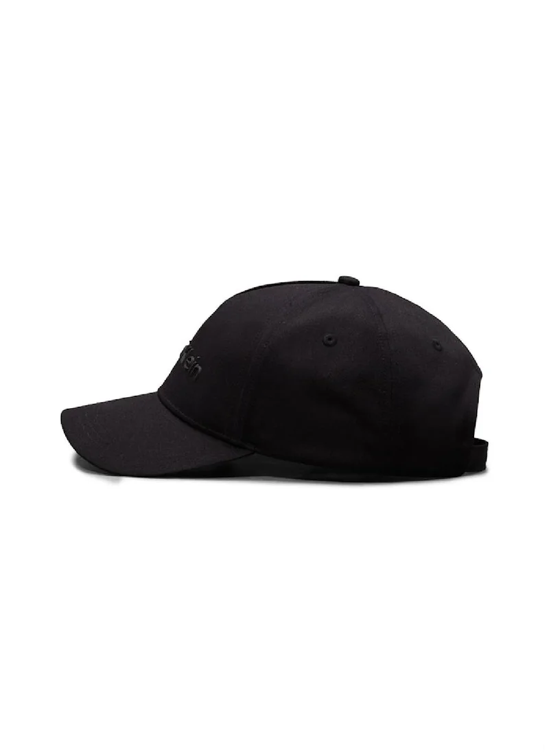 CALVIN KLEIN Men's Twill Cap - Organic cotton twill, Black