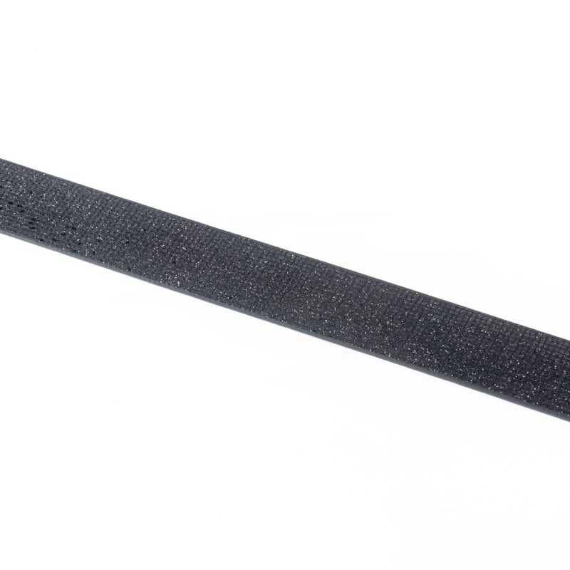 ذا بلاك بيرل اكسسوريز حزام جلد أسود لامع حريمي - سواريه - Image 3