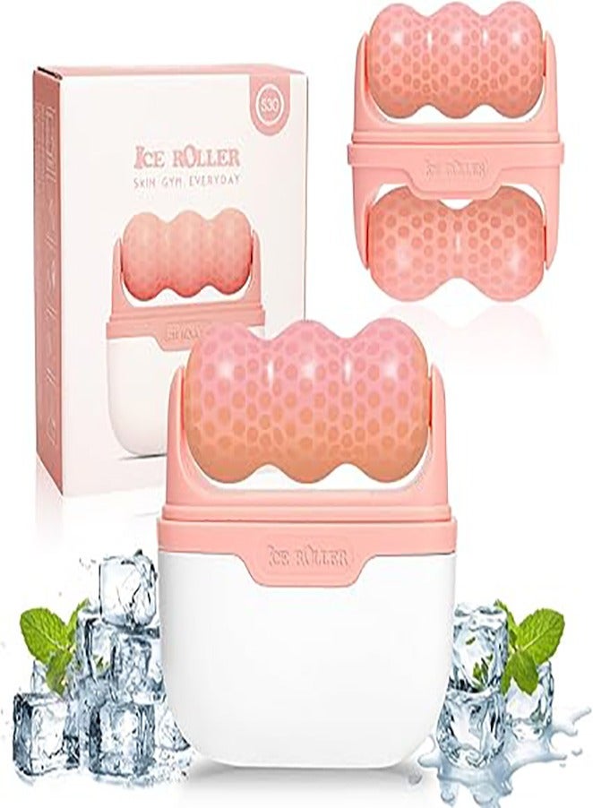 الاسطوانة الثلجية ديرما رولر 2 في 1 للعناية ببشرة الوجه لانتفاخات العين والصداع النصفي وتخفيف الام المفصل الفكي والاصابات - Image 1
