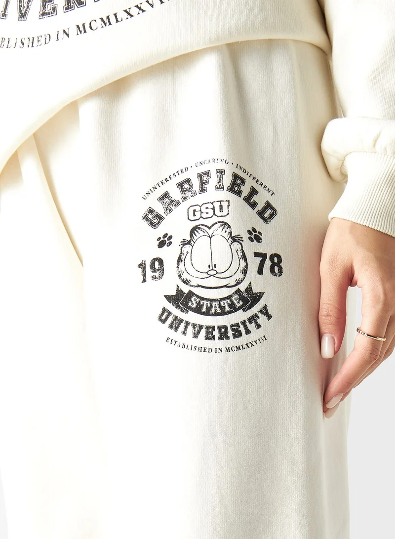 SP Characters Printed Drawstring Sweatpants