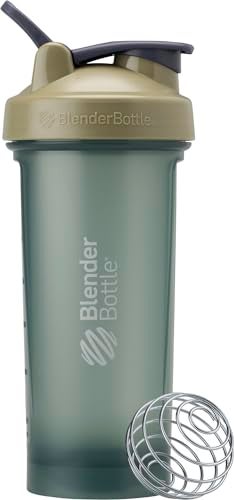 BlenderBottle بليندر بوتل كلاسيك V2 شاكر بوتل مثالي لمخفوقات البروتين وما قبل التمرين، 28oz، لون تان كامل - Image 4