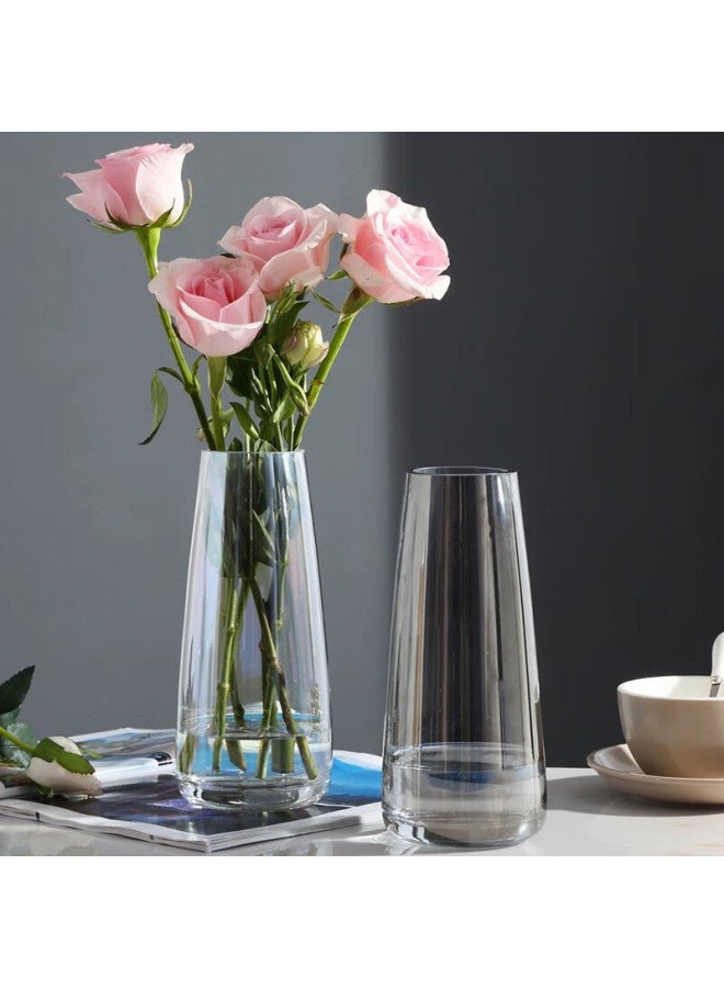 Extreme Space Jidukongjian Glass Vase, Flower Arrangement Vase, Hydroponic Plant Ecological Vase, Flower Pot, Living Room Decorative Ornament, Aurora Fantasy Color - Image 2