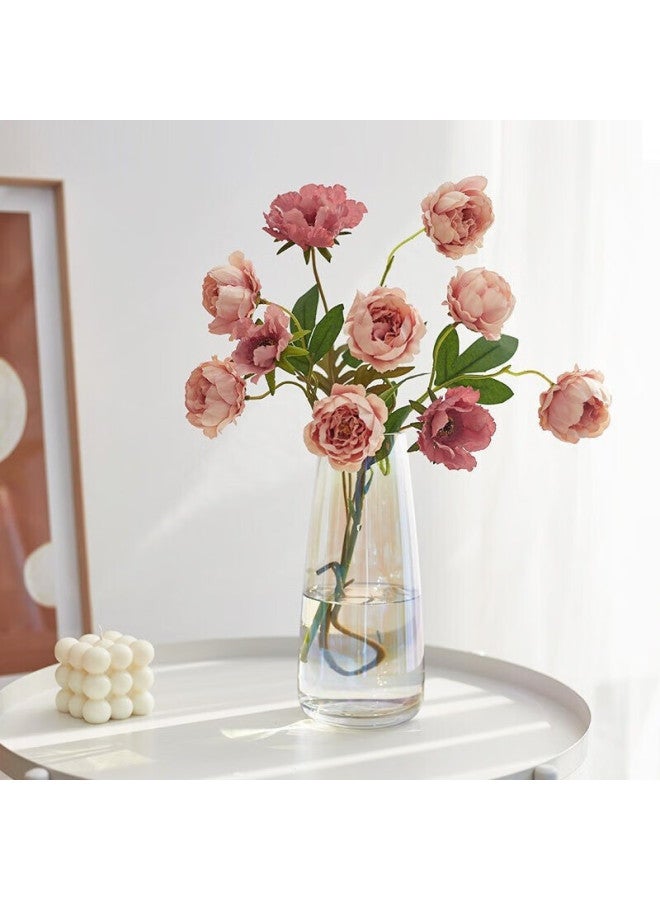 Extreme Space Jidukongjian Glass Vase, Flower Arrangement Vase, Hydroponic Plant Ecological Vase, Flower Pot, Living Room Decorative Ornament, Aurora Fantasy Color - Image 1