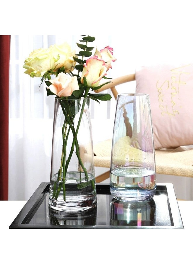 Extreme Space Jidukongjian Glass Vase, Flower Arrangement Vase, Hydroponic Plant Ecological Vase, Flower Pot, Living Room Decorative Ornament, Aurora Fantasy Color - Image 3