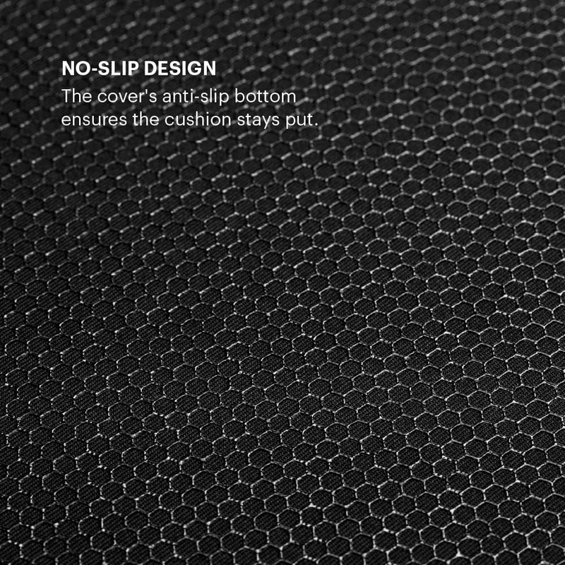 Purple Double Seat Cushion | Pressure Reducing Grid Designed for Ultimate Comfort | Designed for Office Chairs | Made in The USA - Image 4