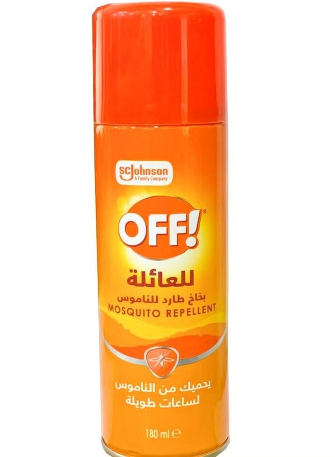 OFF MOSQUITO REPELLENT SPRAY 180 ML .