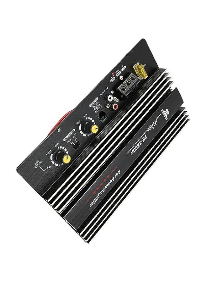 Car Audio High Power Amplifier Board, 12V 1800W Powerful Bass Sub woofer Board Amp for Car Speaker Modification, DIY Module Automotive Stereo Amp Board