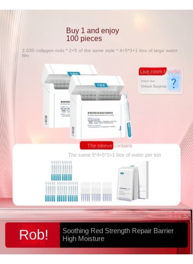 Collagen Stick 2.0 مصل الكولاجين المؤتلف للاستخدام الفردي مهدئ مرطب ومصل إصلاحي (80 ستيك) - Image 2