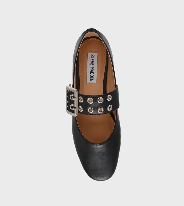 Steve Madden  ATLA11S1-017 Black Women's Ballerina Flats for Women | Best Price UAE