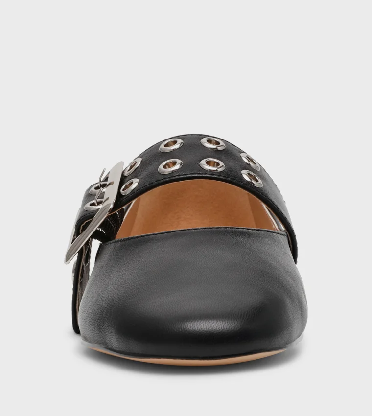 Steve Madden  ATLA11S1-017 Black Women's Ballerina Flats for Women | Best Price UAE