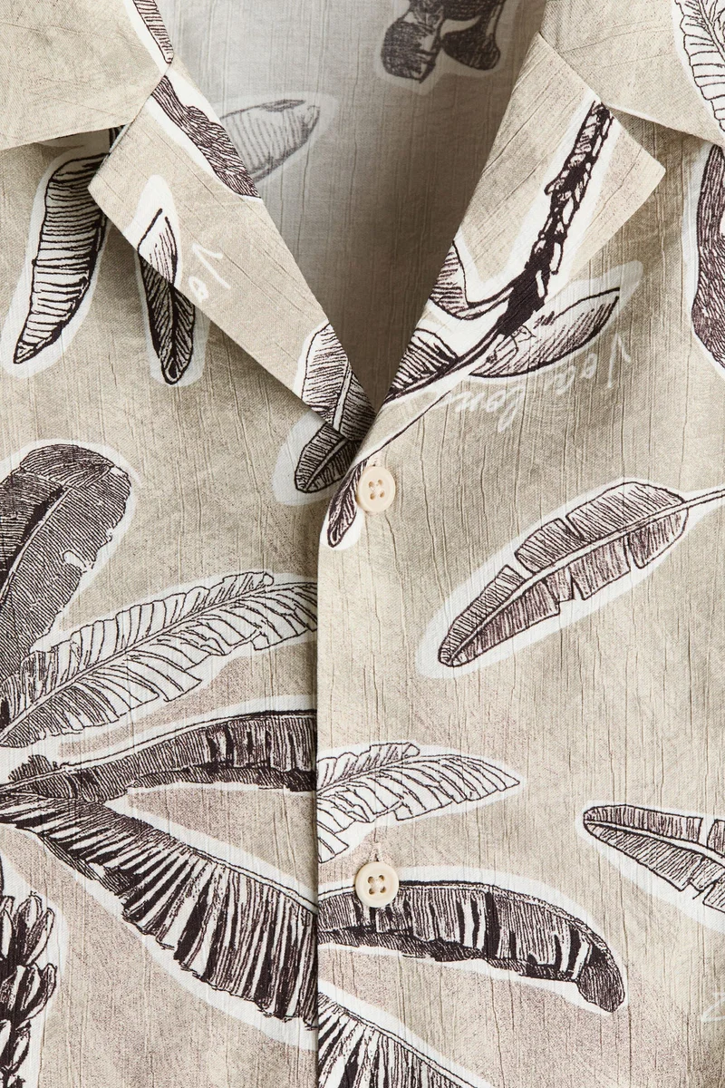 H&M Relaxed Fit Resort shirt