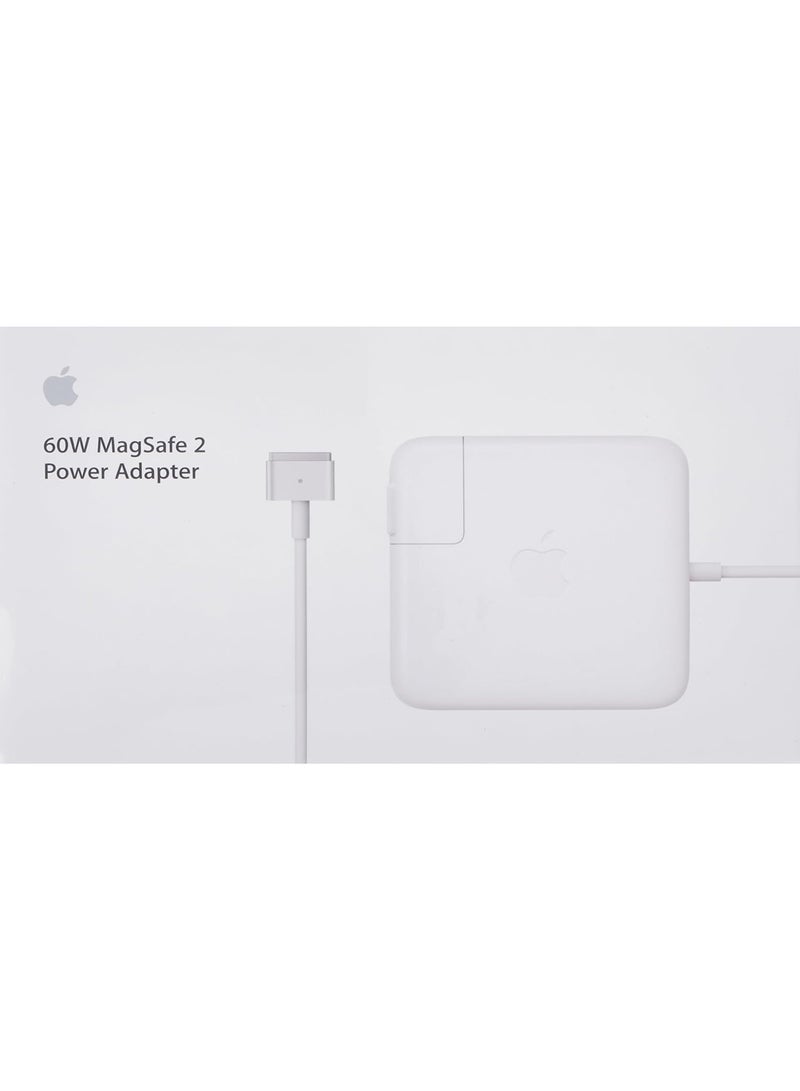 Apple 60W MagSafe 2 Power Adapter for Macbook Pro White - Image 2