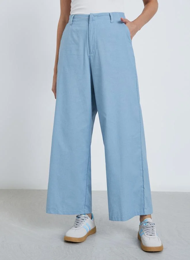 Styli Styli Women High Rise Wide Leg Jeans