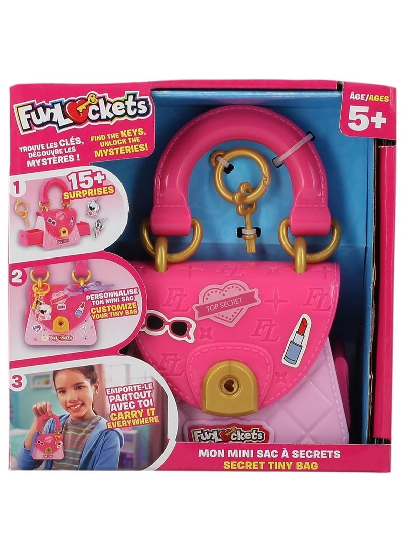 Funlockets Secret Tiny Bag | Trendy Tiny Bag for Storing Jewelry | Funlockets Collection for Kids - Image 2