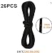 Ksheria 26 Colors Paracord Cord 10 Feet 4mm 550 Paracord Rope 7 Strand Outdoor Survival Rope Paracord Bracelet Rope for Outdoor Camping Paracord Keychain Dog Collar Crafting Making - Image 2