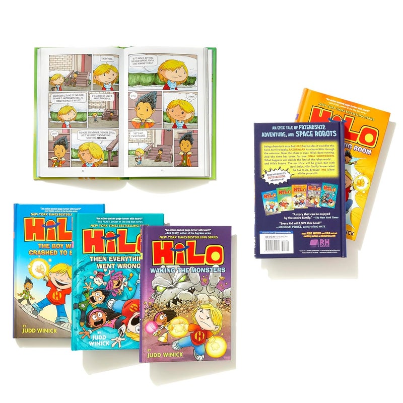 Hilo: The Great Big Box (Books 1-6): (A Graphic Novel Boxed Set) by Judd Winick December 1, 2020 - Image 3