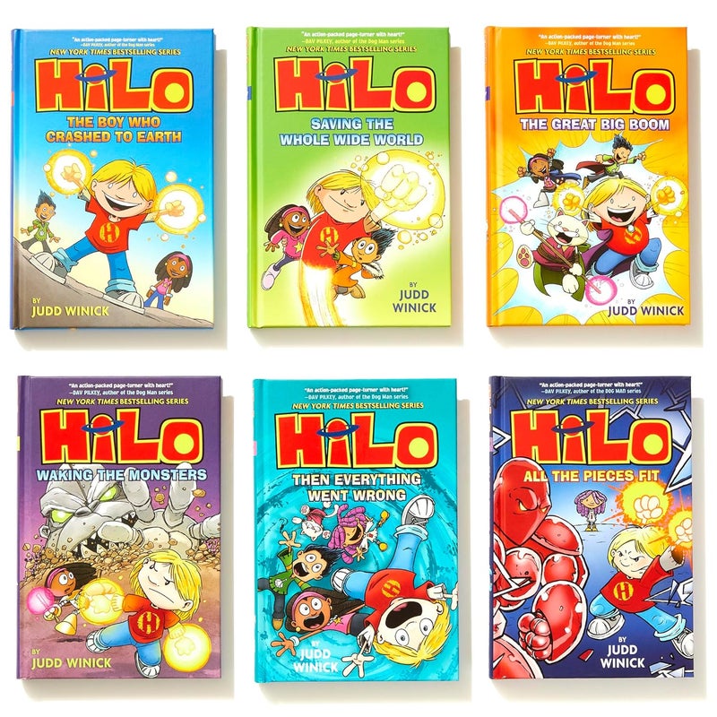 Hilo: The Great Big Box (Books 1-6): (A Graphic Novel Boxed Set) by Judd Winick December 1, 2020 - Image 2