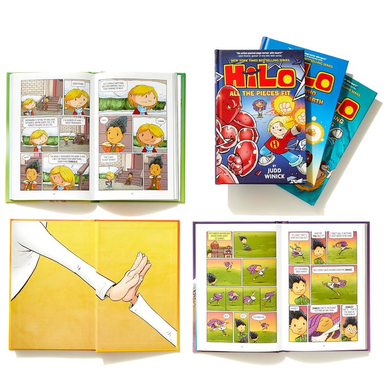 Hilo: The Great Big Box (Books 1-6): (A Graphic Novel Boxed Set) by Judd Winick December 1, 2020 - Image 4