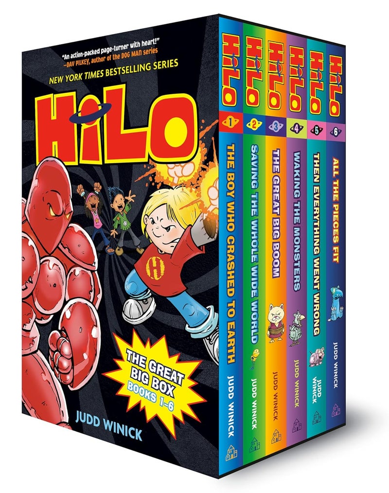 Hilo: The Great Big Box (Books 1-6): (A Graphic Novel Boxed Set) by Judd Winick December 1, 2020 - Image 1
