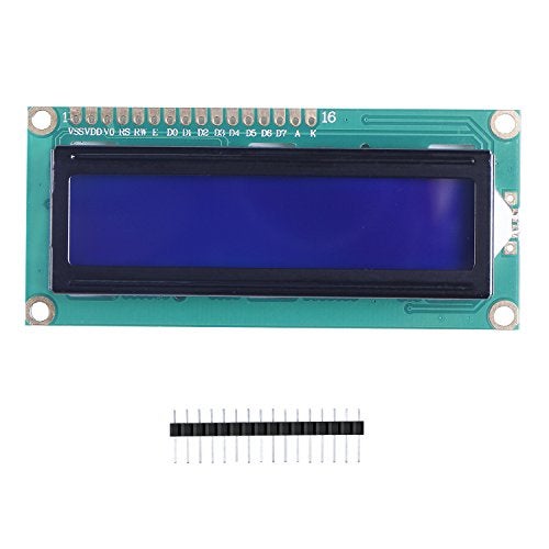 SunFounder LCD1602 Module with 3.3V Backlight Compatible with Arduino R3 Mega2560 Raspberry Pi 16x2 Character White on Blue Background - Image 3
