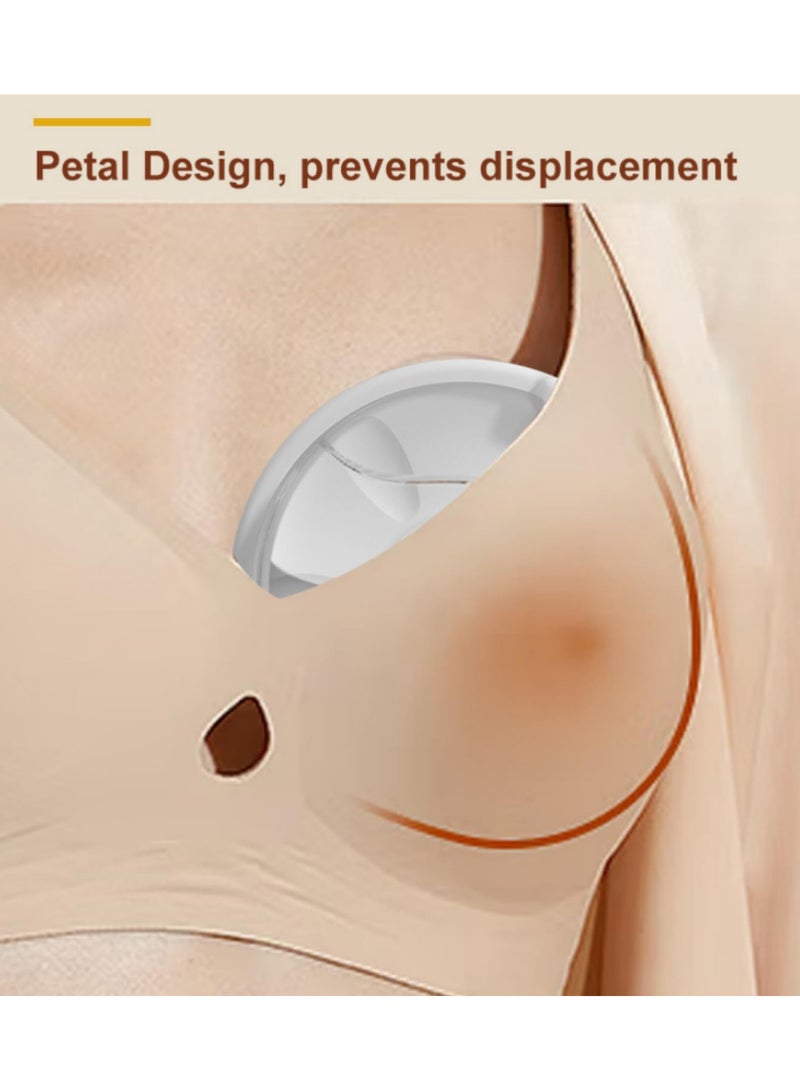 2pcs Wearable Milk Saver for Breastfeeding -Manual Breastmilk Collector, Silicone Breast Shell, Milk Catcher with Leak-Proof Design Soft & Safe Material 30ml Capacity - Image 3