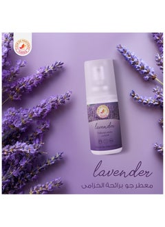 Fleur De Printemps Lavender Air Freshener Spray | 30ml | Calming & Relaxing Scent | Gas-Free & Anti-Smoking | Ideal for Home, Car, Office  - Image 1