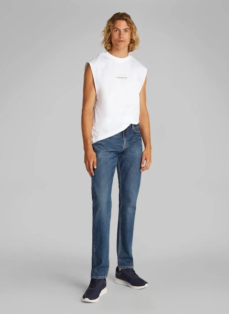 Calvin Klein Jeans Monologo Sleeveless T-Shirt