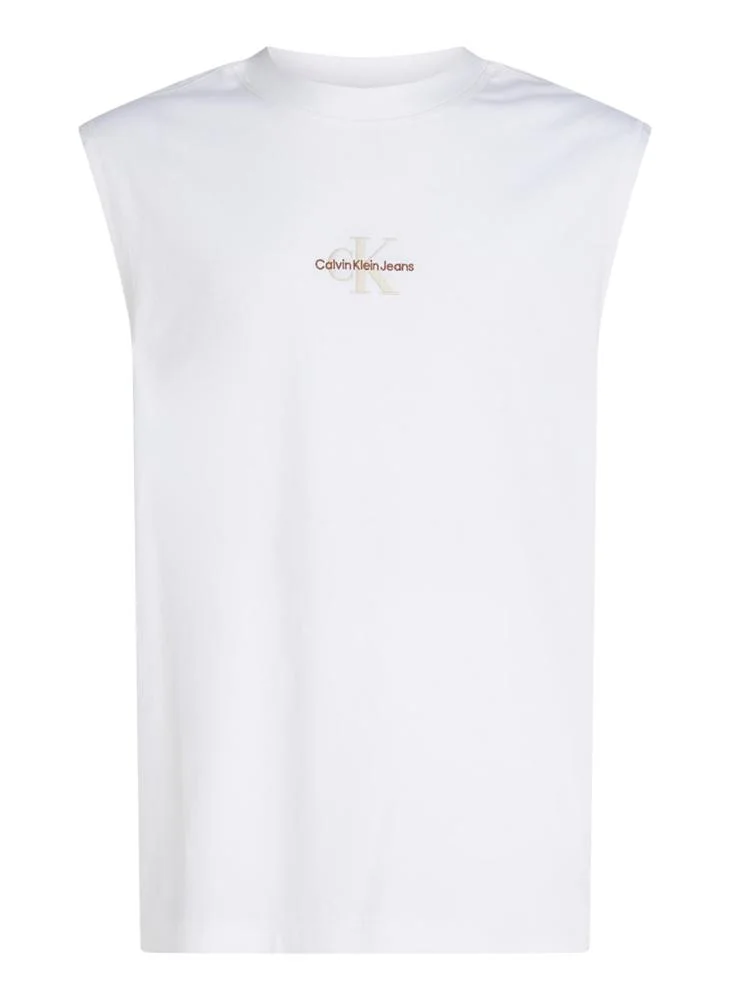 Calvin Klein Jeans Monologo Sleeveless T-Shirt