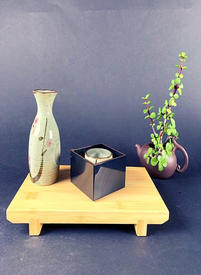 JapanBargain 2755، أكواب ساكي خزفية يابانية أصلية آمنة للاستخدام في الميكروويف، 1.5 أونصة، مصنوعة في اليابان، مجموعة من 2 - Image 5