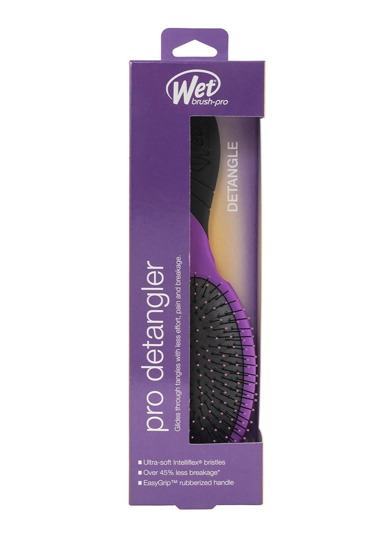 فرشاة احترافية لفك تشابك الشعر لون ارجواني من ويت براش - Image 3