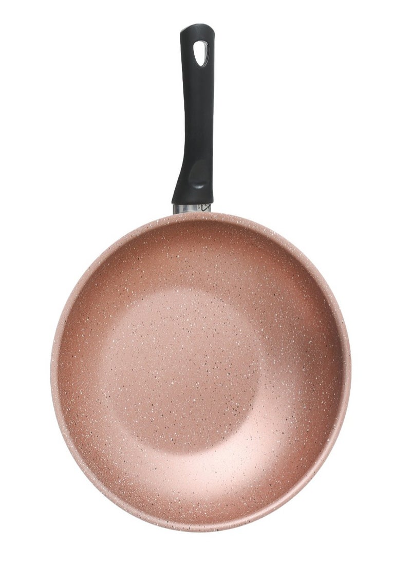 LAZORD Granite Deep Frying Pan 28 Cm Copper  - Image 3
