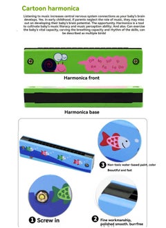 Animal Tin Harmonica 16 Holes Children'S Harmonica Music Toys Kindergarten Music Teaching Aids Primary School Students Beginners Wind Instrument - pzsku/ZEEE49B9AA8BC98AB749BZ/45/_/1737008577/ac64e741-498f-4b72-9379-b18af253aede