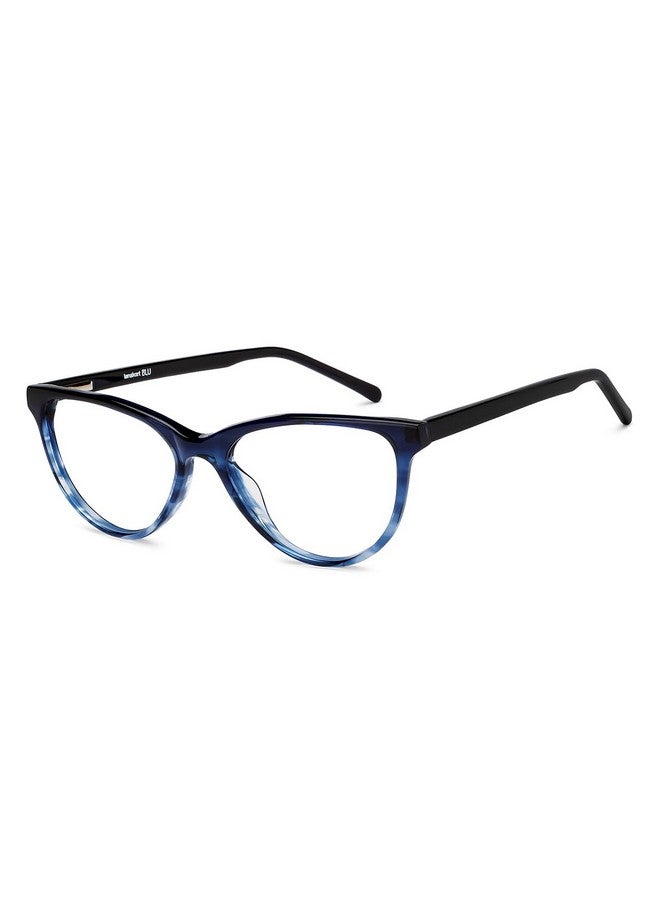 LENSKART BLU | Zero Power Blue Cut Computer Glasses | Anti Glare, Lightweight & Blocks Harmful Rays | UV Protection Specs | Blue | Men & Women | Large | LB E14452 - Image 2
