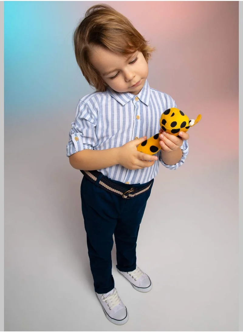 DeFacto Regular Fit Belted Trousers