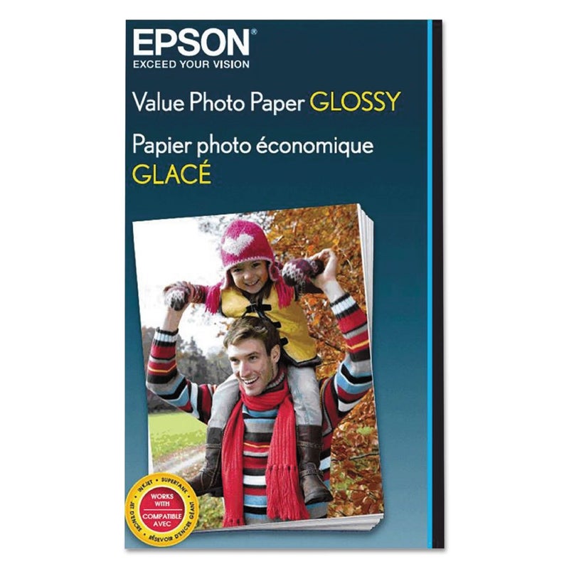 Epson Value Photo Paper Glossy  4""X6""  100 Sheets (S400034) - Image 2