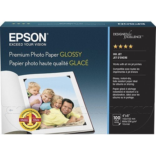 Epson Value Photo Paper Glossy  4""X6""  100 Sheets (S400034) - Image 3